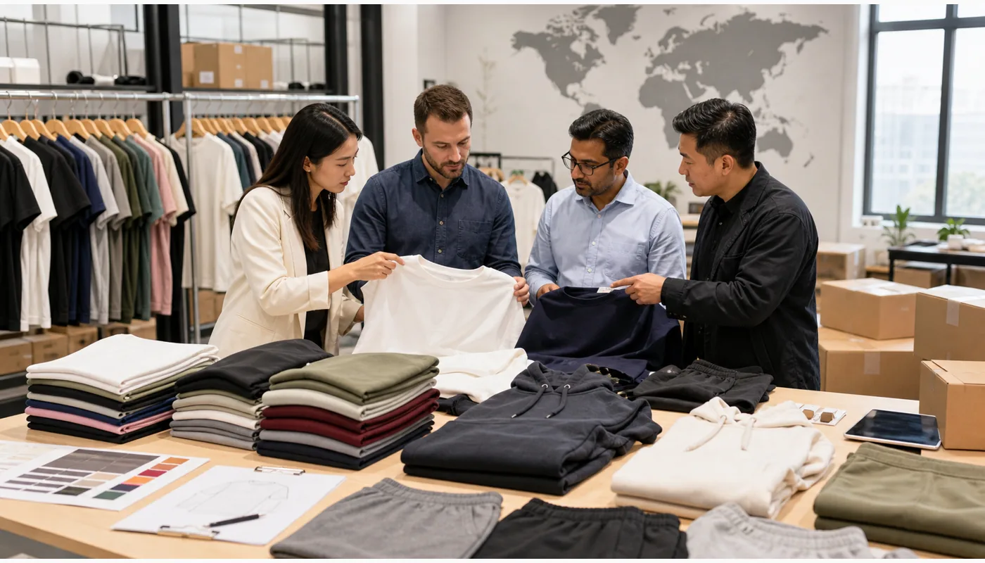 Custom T-Shirt Manufacturer in France OEM apparel sourcing and sample review