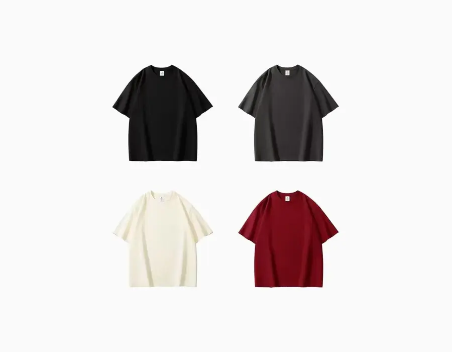 230gsm gruesa algodón camiseta