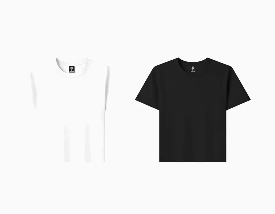230gsm peinado algodón camiseta