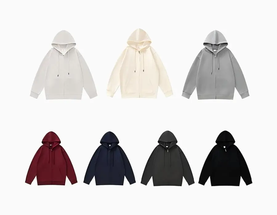 210gsm algodón cuello redondo sudadera
