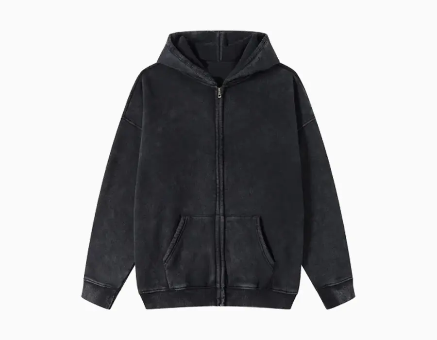 320gsm cerrada hoodie